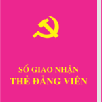 So giao nhan the dang vien