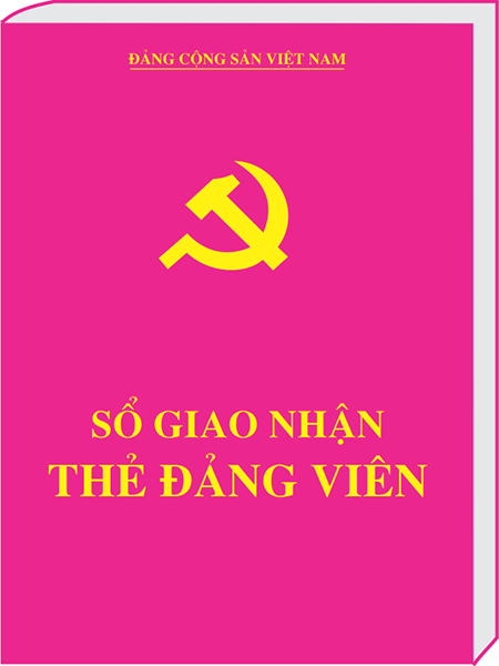 Sổ giao nhận thẻ đảng viên