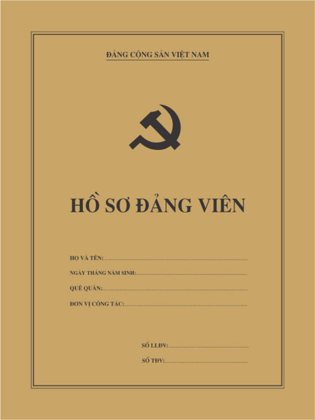 Túi Hồ sơ đảng viên
