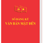 So dang ky van ban mat den