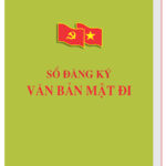 So dang ky van ban mat di