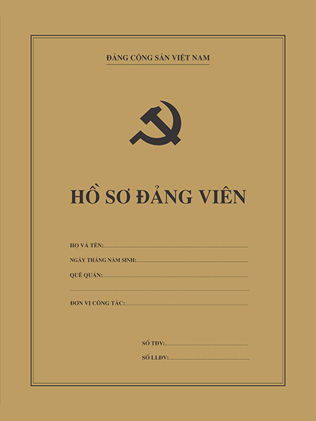 Túi Hồ sơ đảng viên